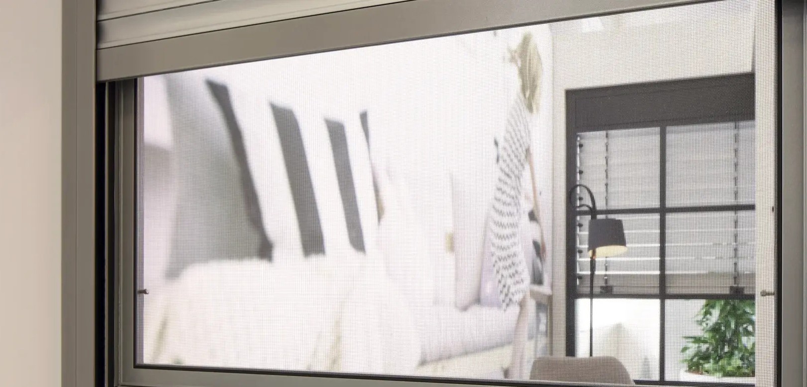 Insect screen accessory for shutters